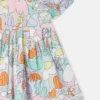 Woodland Print Short Sleeve Dress and Bloomers Set Woodland Print Short Sleeve Dress and Bloomers Set