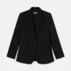 Wool Flannel Slim Fit Boyfriend Blazer Wool Flannel Slim Fit Boyfriend Blazer
