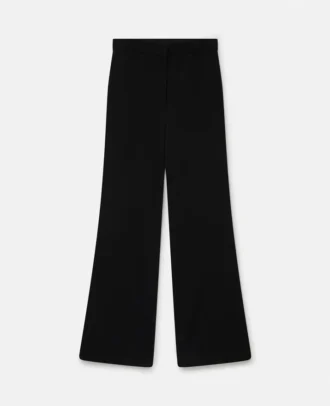 Wool Flannel Tailored Trousers